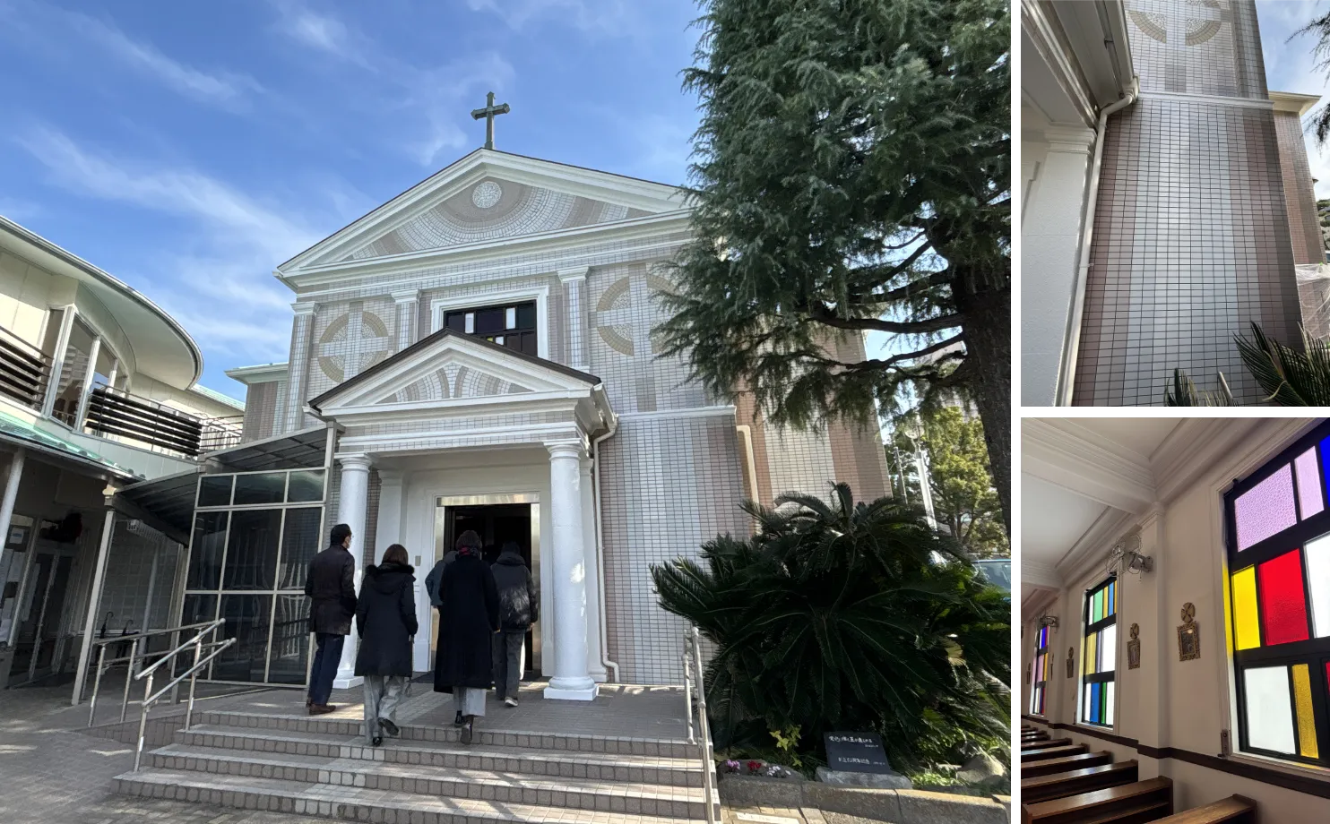 改装後の教会外観