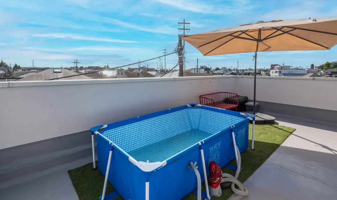 RC造の防水塗装工事の事例