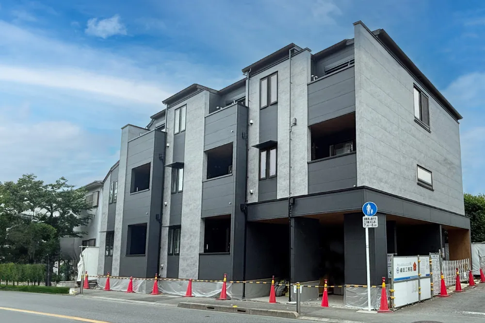 高い遮音性で安定した賃貸経営を！3階建て木造賃貸住宅が完成！