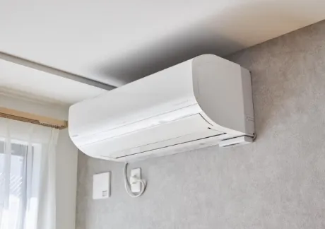 高性能エアコンのイメージ図