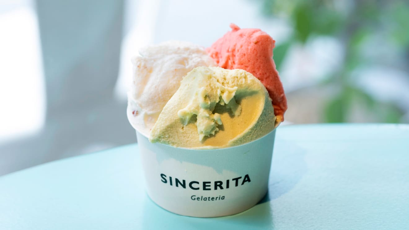 Gelateria SINCERITAのジェラート