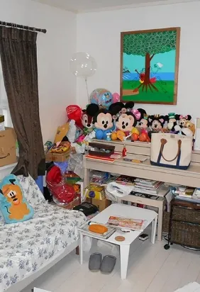 Before image of シンプルで明るいリビング