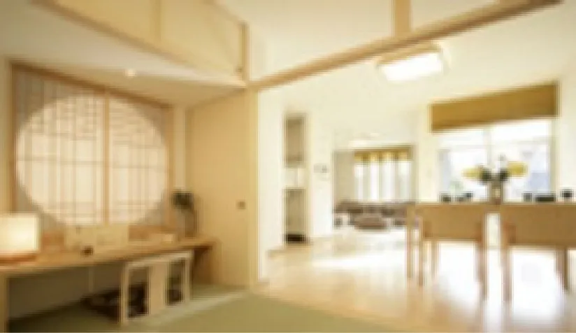 木造住宅の和室内観