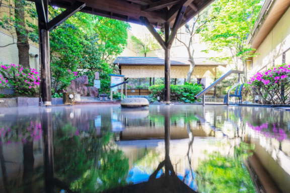 東京、温泉こもごも。