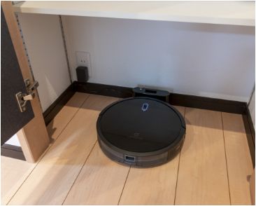 ロボット掃除機の充電ステーション