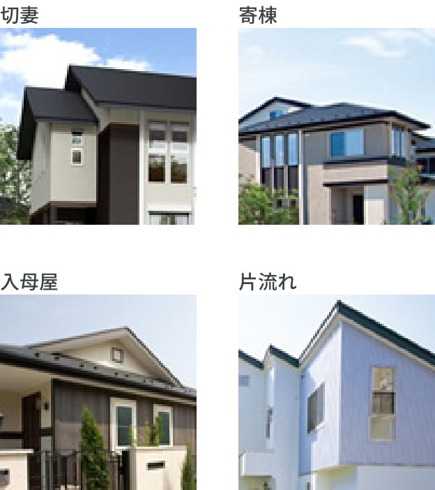屋根の形状種類