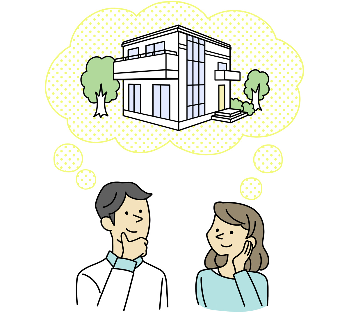 お住まいを想像する イメージ