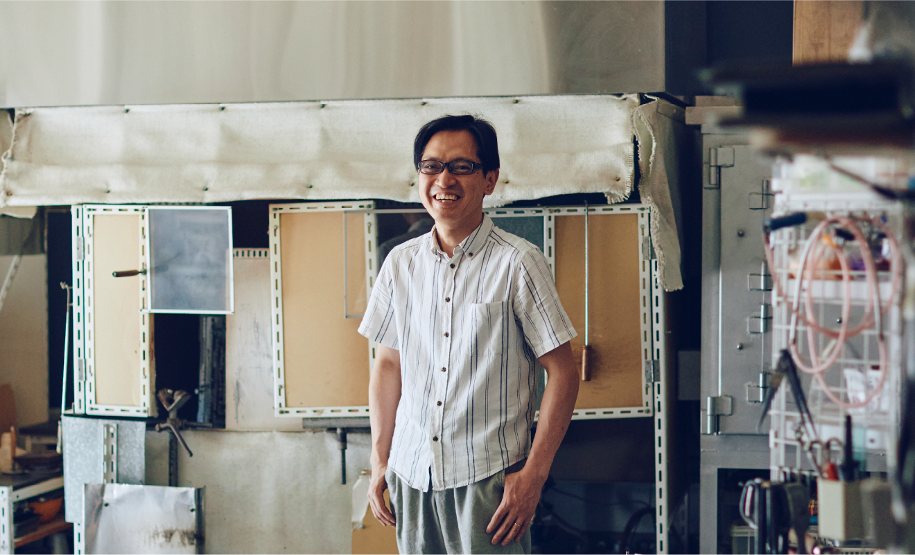 「なかむら硝子工房」中村昌央さん