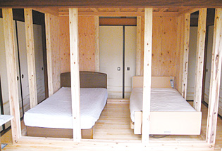 耐震シェルター「剛建」広さの確認