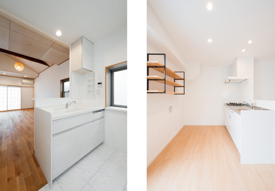 キッチンの施工事例